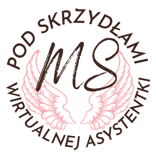 Pod Skrzydłami Wirtualnej Asystentki MS – Małgorzata Stachowska LOGO